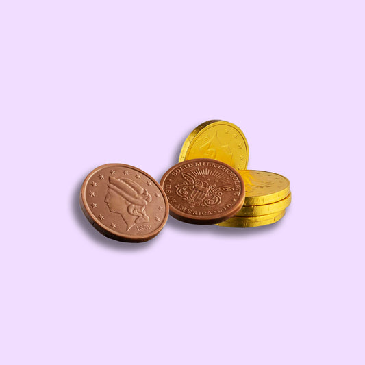 Gold Coin Chocolate Candy | Pack of 20 | Rangla Mela