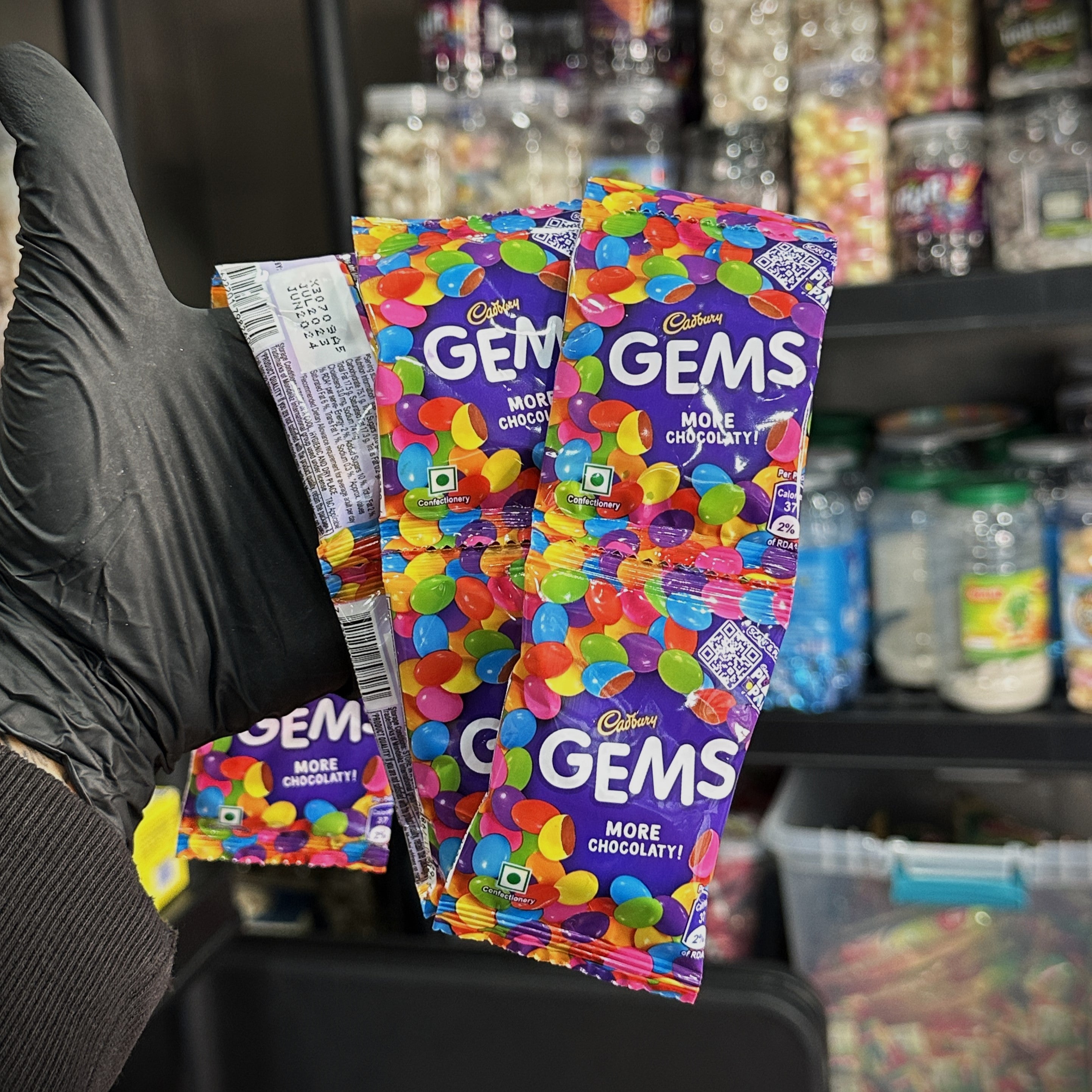 Cadbury Gems Chocolate, 19 g gems is colourful and fun outside Pack of 19Gm  x 5 | eBay