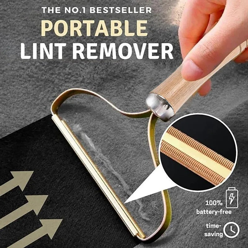 Portable Lint Pet Hair Removal Tool